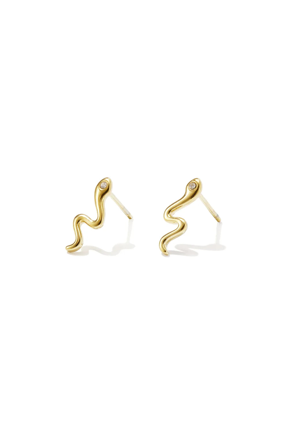 Serpentine oorbellen