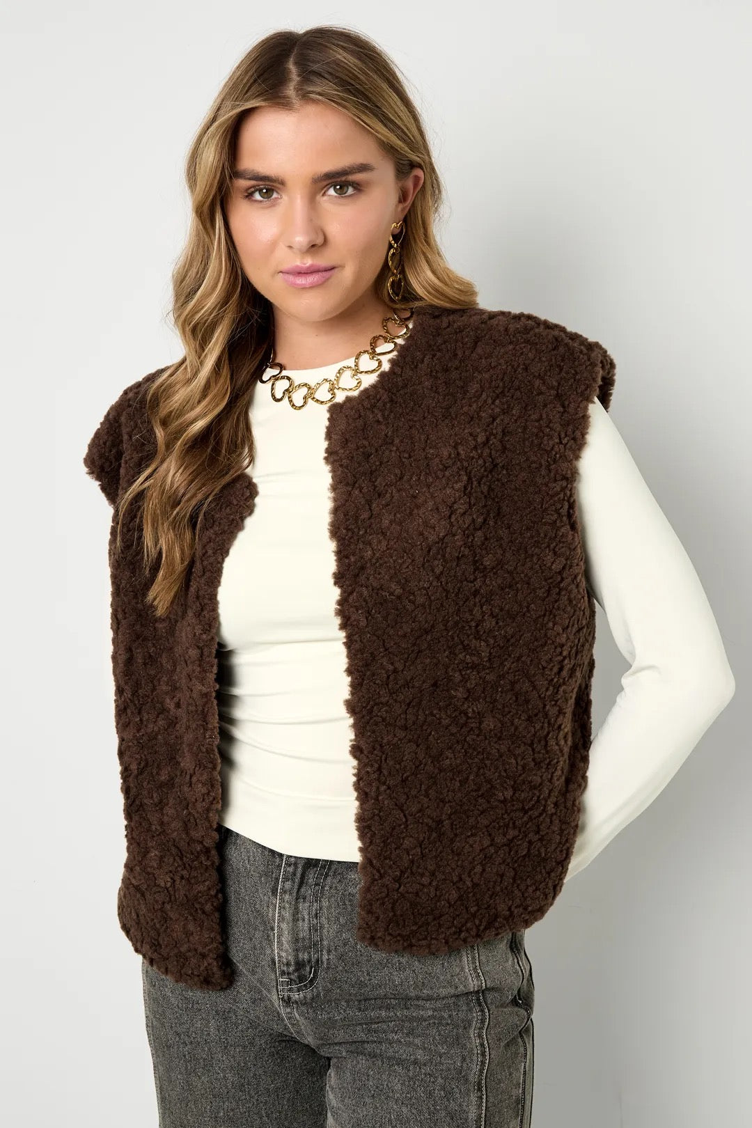 Teddy gilet